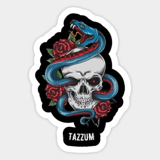 Snake-ull Tazzum Sticker